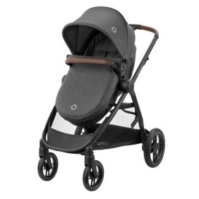 MAXI-COSI Poussette 3 en 1 ZeliaS iSize-Nacelle+Siege auto Cabriofix S iSize+Sac a langer+habillage pluie.De naissance jusqu'a 2