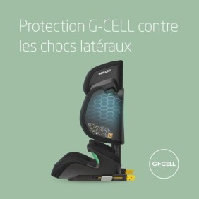 MAXI-COSI Rodifix M I-Size, Siege auto Isofix Groupe 2/3, Rehausseur voiture, Evolutif, de 15 a 36kg, de 3,5 a 12 ans, Basic Bla