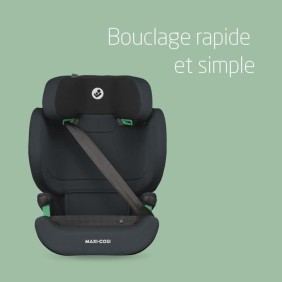 MAXI-COSI Rodifix M I-Size, Siege auto Isofix Groupe 2/3, Rehausseur voiture, Evolutif, de 15 a 36kg, de 3,5 a 12 ans, Basic gre