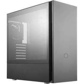 COOLER MASTER LTD BOITIER PC Silencio S600 - Noir - Verre trempé - Format ATX (MCS-S600-KG5N-S00)