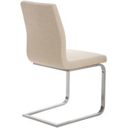 Chaise de salle à manger Belfort TISSU crème