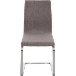 Chaise de salle à manger Belfort TISSU gris
