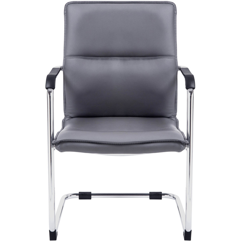 Chaise visiteur grise Seattle
