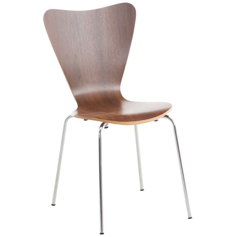 Chaise de salle à manger Calisto noyer