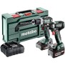 Pack Metabo 2 machines - METABO - Combo Set 2.9.2 18V - Batterie 5,2 Ah - MetaBOX 145 L