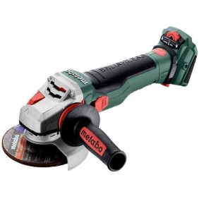 Meuleuse d'angle sans fil - METABO - WVB 18 LTX BL 15-125 Quick - 18 V - MetaBOX 165 L