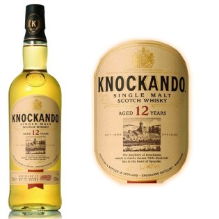 Whisky écossais avec étui 70cl Knockando