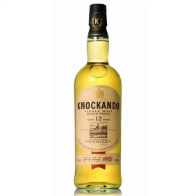 Whisky écossais avec étui 70cl Knockando