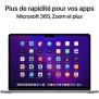 Apple - 13,6 MacBook Air M2 - RAM 8Go - Stockage 256Go - Gris Sidéral - AZERTY