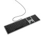 MOBILITY LAB Clavier DesignTouch filaire pour MAC Gris Sidéral - AZERTY