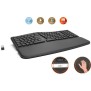 Clavier sans fil ergonomique - MOBILITY LAB - ML313153 - Touches concaves - Windows