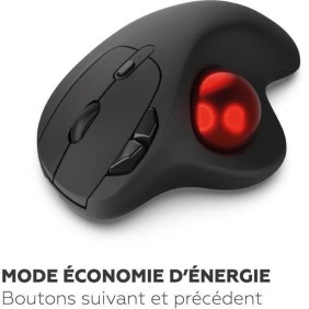 Souris sans fil - MOBILITY LAB - Trackball - Noir