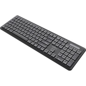 Clavier filaire écologique - MOBILITY - USB-A - Noir