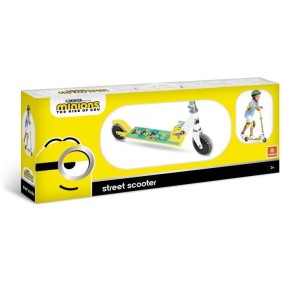 MONDO - Trottinette / Patinette 2 roues pliable - Minions - Moi moche et méchant