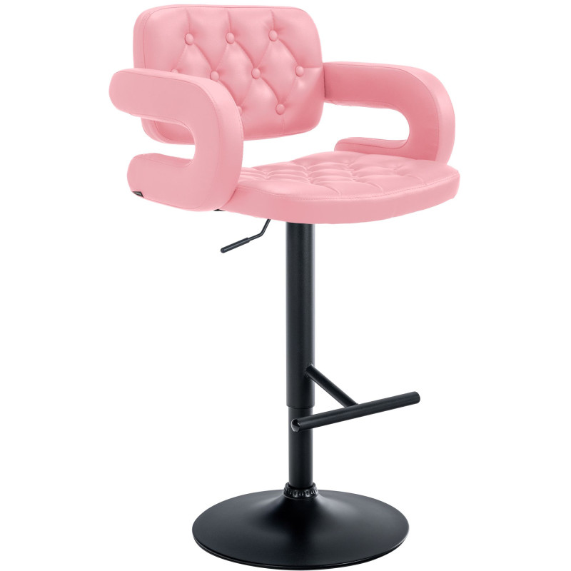 Tabouret de bar Dublin rose