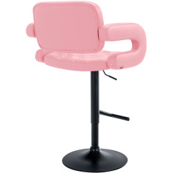 Tabouret de bar Dublin rose