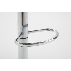 Lot de 2 tabourets de bar en tissu Shanghai C gris clair