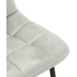 Chaise de salle à manger Antibes grise