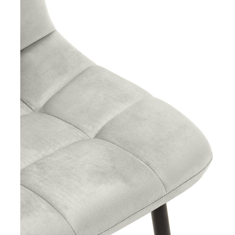 Chaise de salle à manger Antibes grise