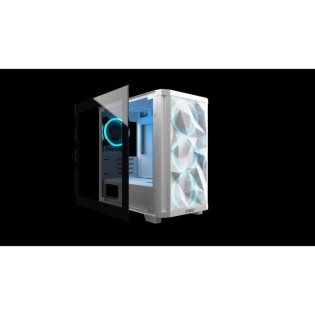 MRED - Boîtier PC Gamer - RGB StarDust Mini - Blanc