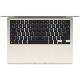 Apple - 13,6 MacBook Air M3 (2024) - RAM 8Go - Stockage 512Go - Lumiere Stellaire - AZERTY