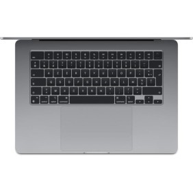 Apple - 15 MacBook Air M3 (2024) - RAM 8Go - Stockage 256Go - Gris Sidéral - AZERTY