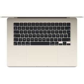 Apple - 15 MacBook Air M3 (2024) - RAM 8Go - Stockage 256Go - Lumiere Stellaire - AZERTY