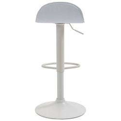 Lot de 2 tabourets de bar Lana V2 blanc