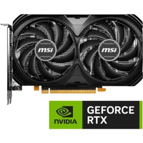 MSI - Carte Graphique - GeForce RTX™ 4060 VENTUS 2X NOIR 8G OC