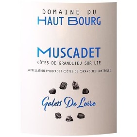 Domaine du Haut Bourg 2022 Muscadet Côtes de Grandlieu Sur Lie - Vin blanc de Loire