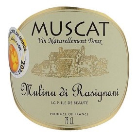 Mulinu di Rasignani Muscat Ile de Beauté - Vin blanc de Corse