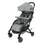 NANIA Poussette compacte Lili - 0-36 mois - Jusqu'a 15kg - Dossier inclinable - Roues pivotantes a suspensions - Gris