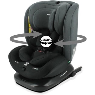 Siege auto isofix NANIA DUNE 40-150 cm R129   – 0 a 10 ans- Dos route 40-105 cm – Tetiere réglable - Inclinable - Pivotant