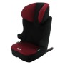 Rehausseur isofix NANIA START I FIX 106-140cm R129 –de 5 a 10 ans– Tetiere réglable – Base inclinable – Rouge -Fabrication