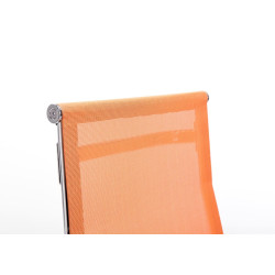 Lot de 2 chaises visiteurs Brenda orange