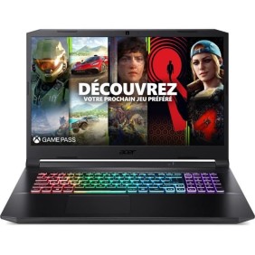 PC Portable Gamer - ACER - Nitro 5 AN517-54-57SF -17,3 FHD IPS 144Hz - Core i5-11400H -RAM 16Go -512 Go SSD -RTX 3070 -Sans Wind