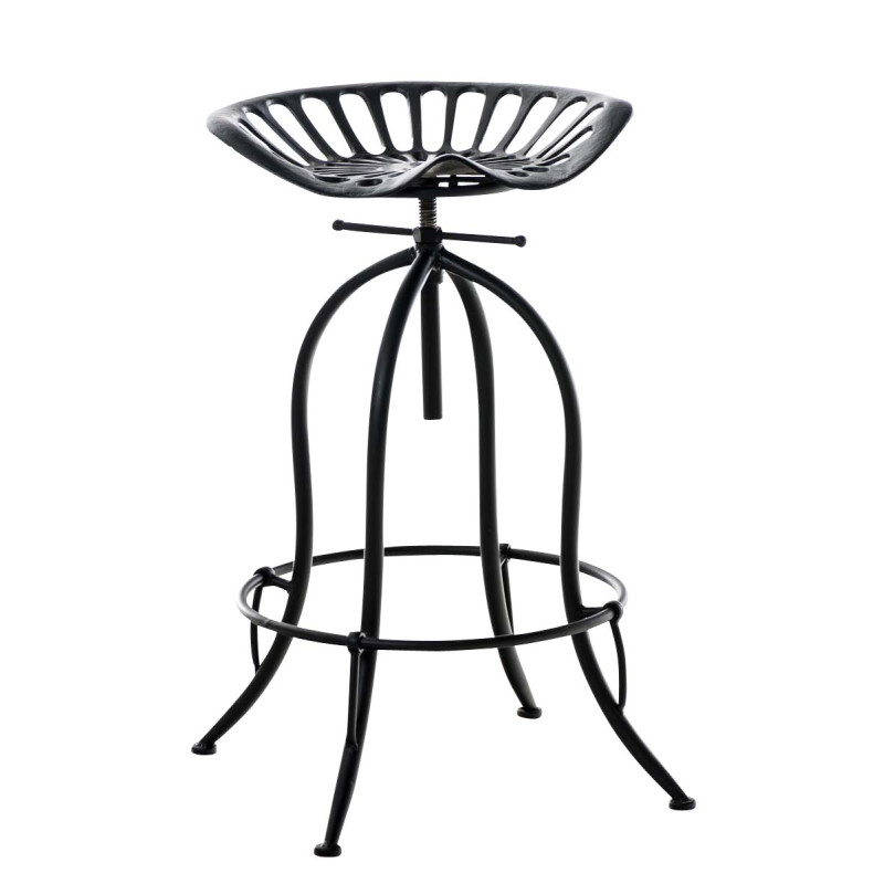 Tabouret de bar Mimosa noir