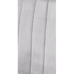 Lot de 4 chaises Dijon velours gris