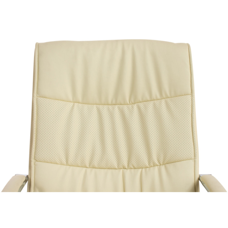 Lot de 2 chaises Caro couleur crème