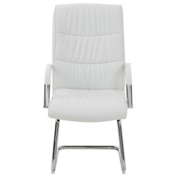 Ensemble de 2 chaises Caro blanches