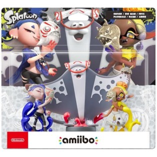 Figurine Amiibo - Pasquale, Raimi & Angie • Collection Splatoon