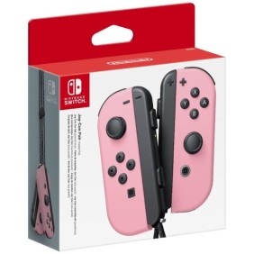 Paire de manettes Joy-Con Rose Pastel pour Nintendo Switch