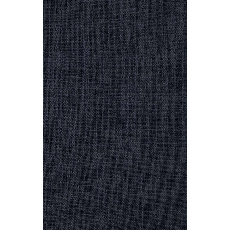 Ensemble de 2 chaises Kingston, tissu noyer/bleu