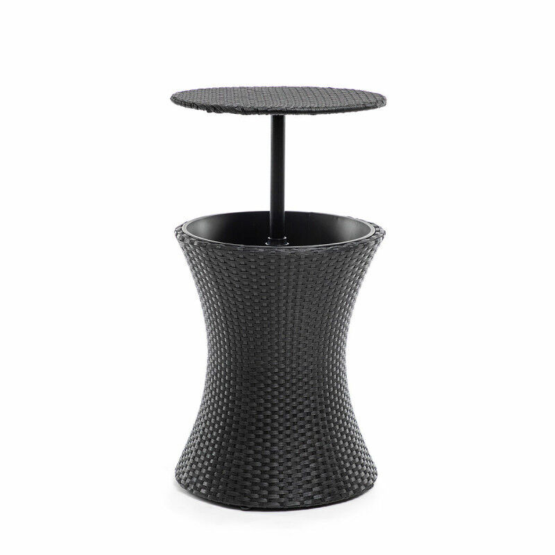 Tabouret de bar Tover en cuir artificiel gris