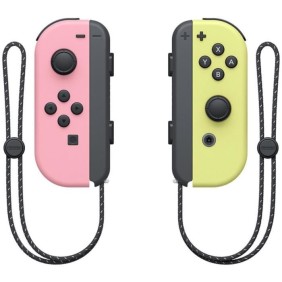 Paire de manettes Joy-Con Rose Pastel & Jaune Pastel pour Nintendo Switch