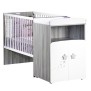 Lit combiné - 120x60cm - Evolutif en 90x190cm - Babyprice Nao - En bois