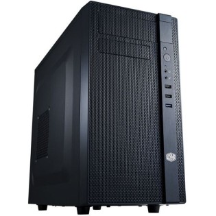 COOLER MASTER LTD BOITIER PC N 200 - Noir - Format Micro ATX (NSE-200-KKN1)