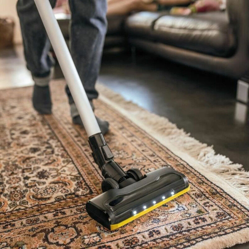 Aspirateur balai Kärcher 1.198-670.0 Jaune Blanc Noir Argenté 250 W 800 ml