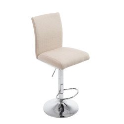 Tabouret de bar en tissu...