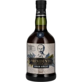 Rhum Presidente Marti Añejo - Rhum vieux - République Dominicaine - 40%vol - 70cl